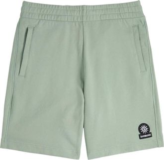 Sandbanks Sandbanks Badge Logo Cotton Shorts - Sage - Xxl