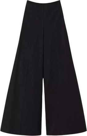 Twinset Dames, Broeken, Zwart, Maat: 2XS Katoen