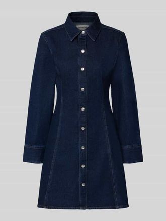 Calvin Klein Jeans Regular Fit Minikleid in Denim-Optik Modell Classic in Jeansblau, Gr&ouml;&szlig;e XL