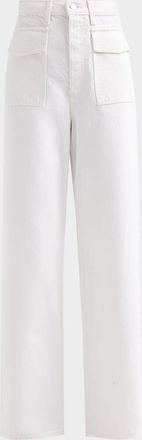 Frame Denim The Collegiate Flap Pocket Jeans