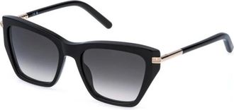 Furla Sfu 983 Zonnebril - Dames - Zonnebrillen - Zwart - 56 MM - Accessoires