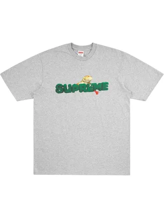 SUPREME T-shirt con stampa - Grigio