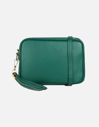 Elie Beaumont Womens Crossbody 2 Womens Customisable Handbag - Green - Size: ONE size
