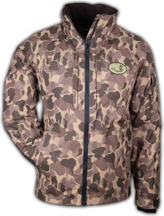 Dixie Mens Core Sound Shell Weight Jacket In Frogskin Camo