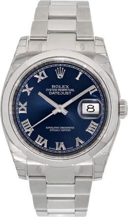 Rolex Datejust 36mm watch - Blauw