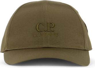 C.P. Company Chrome-R Goggle Cap - Heren - Petten - Groen - M - Polyester - Accessoires