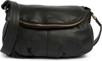 Aim&eacute;e Weekend Theory Leather Crossbody Bag in Black at Nordstrom Rack