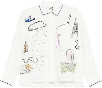 Mii cotton shirt - White