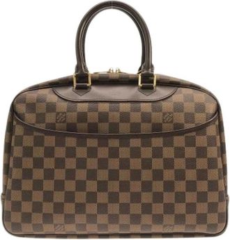 Louis Vuitton Pre-owned Handbags, female, Brown, Size: ONE SIZE Pre-owned Coated Canvas Handbag