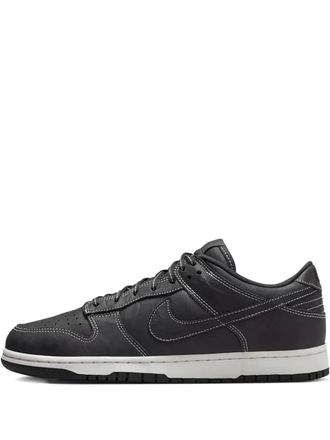 Nike Dunk Low sstitching-detail sneakers - Black