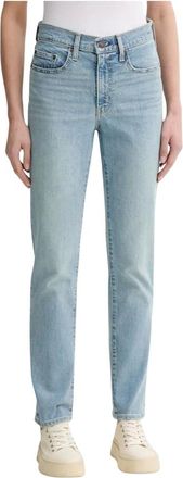 Levi's 724 Vaqueros Rectos de Tiro Alto - Jeans - Mujer - Azul - W28 L30