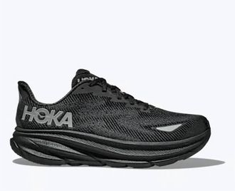 Hoka One One Womens Clifton 9 Gtx Running Shoes In Black