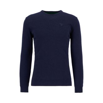 Barbour Jersey esencial de cuello redondo - Knitwear - Hombre - Azul - XL