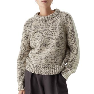 Closed Chunky Crew Neck Sweater In Nude