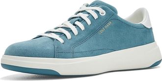 Cole Haan GrandPro Tennis II Sneakers Womens Shoes Provincial Blue Suede : 10.5 B - Medium, Leather