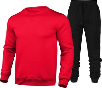 Generic Tracksuit Mens Full Set Men Sweatsuits for Top Mens Sports Suits Tracksuits Tops Christmas Uk Clothes Track Suit Sets Loungewear Gym Track_suit and Ou