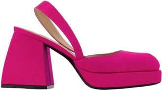Nodaleto Pumps - Dames - Pumps - Roze - 35 EU - Leer - Schoenen