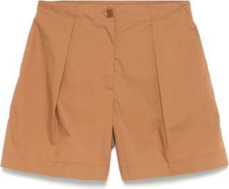Patrizia Pepe Shorts in cotone - Marrone