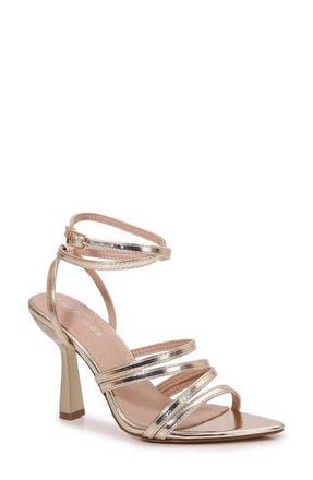 Berness Cianna Strappy Sandal in Gold at Nordstrom Rack, Size 7.5