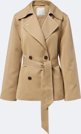 Varley Maddox double-breasted twill jacket