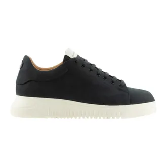 Emporio Armani Sneakers, male, Blue, Size: 8 US Blue Low Top Sneakers X4X264Xf57000285