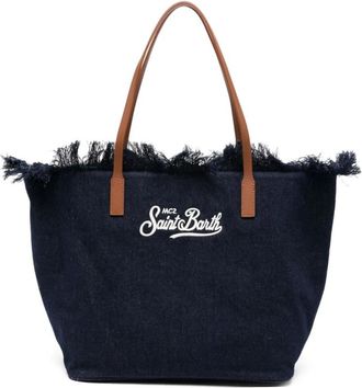 MC2 Saint Barth Tassen, Dames, Blauw, ONE Size, Tote Bags