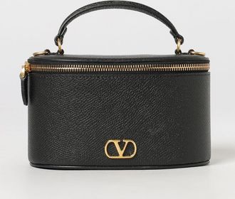 Valentino Garavani Mini borsa Vanity in pelle martellata con logo VLogo Signature