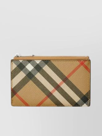 Burberry check cardholder