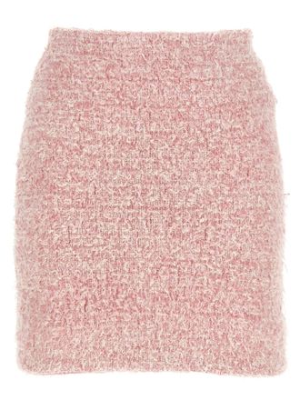 Balenciaga Womens Tweed Skirt