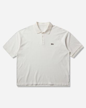 Visvim Men s Mondo Weller Shortsleeve Polo Off White