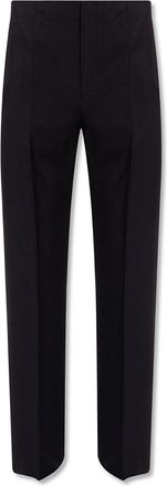 Ferragamo Cotton And Silk Pants