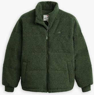 Levi's Mens Levis Rocky Shrt Puffer in Python Green - Size X-Large