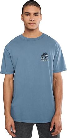 Salty Crew Truck Stop Classic T-Shirts Mens T Shirt Slate : 2XL, Cotton
