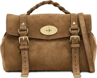 Mulberry Borsa tote Alexa intrecciata - Marrone