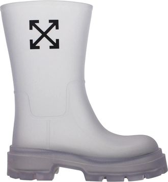 Off-white Rain Boots - Dames - Regenlaarzen - Wit - 36 EU - Schoenen