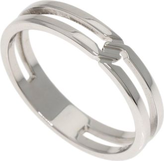 Gucci White Gold (18K) Band Ring (Pre-Owned)