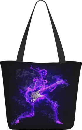 AOOEDM Soul Guitar Singer Ladies Shopping Bag 13x11x7in.The Perfect ValentineS Day Gift.It Is The Best ValentineS Day Gift For Mom, Daughter, Wife,Etc