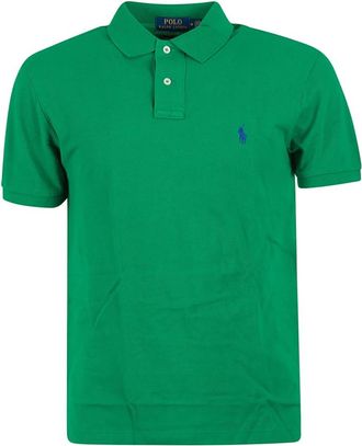 Ralph Lauren Billiard Polo - Heren - Polos - Groen - S - Katoen - Tops