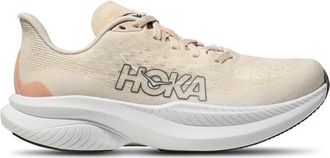 Hoka One One Womens Mach 6 - Shoes Vanilla/Eggnog Size 05.5