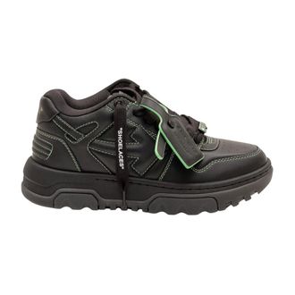 Off-white Schoenen, Heren, Zwart, 40 EU, Leer, M-Out Of Office Sneakers