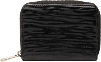 Louis Vuitton Pre-owned Wallets, female, Black, Size: ONE SIZE Pre-owned Coin Pouch