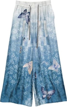 Pierre-Louis Mascia Beige Relaxed Printed Pant