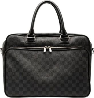 Louis Vuitton Pre-owned Handbags, female, Black, Size: ONE SIZE Pre-owned Leather Handbag