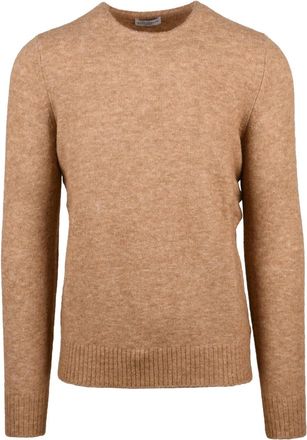 Ballantyne Crewneck Pullover Sweater in Alpaca-Wool Blend