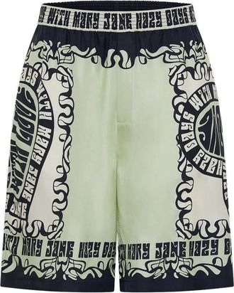 Camilla Shorts con stampa - Verde