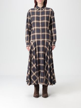 Polo Ralph Lauren Abito chemisier Polo Ralph Lauren in misto cotone check