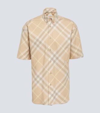 Burberry Burberry Check cotton shirt