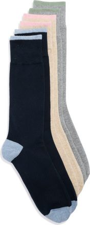 Ted Baker Assorted 3-Pack Crew Socks in Dark Grey at Nordstrom Rack