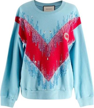 Gucci X Sega Embellished Sweatshirt Size S