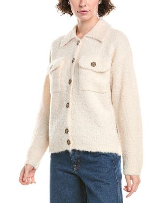 Madewell Jill Boucle Wool & Alpaca-Blend Sweater Jacket